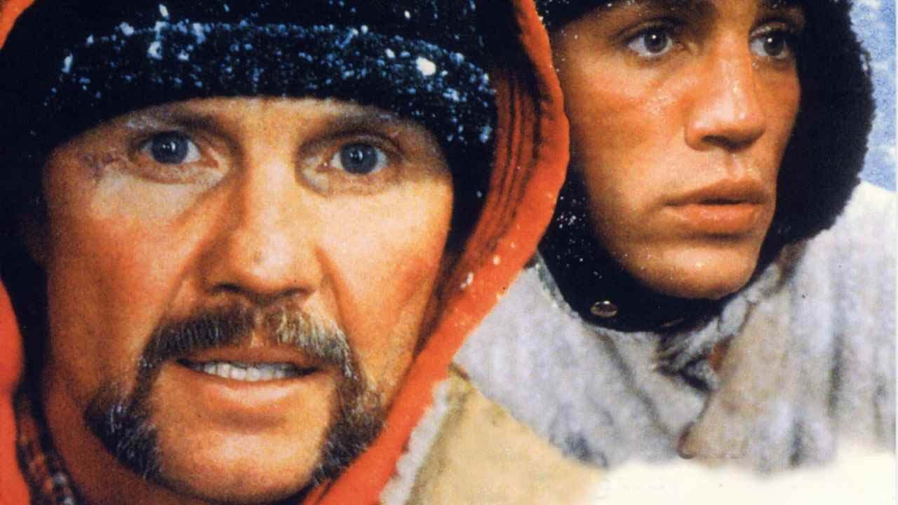 Jon Voight och Eric Roberts i "Runaway Train"